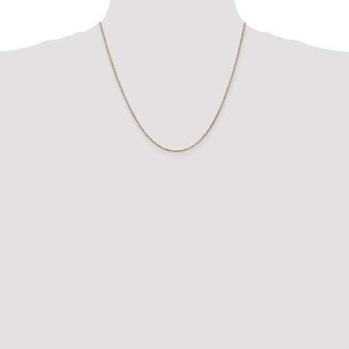 Gold 1.30mm Box Chain - Seattle Gold Grillz