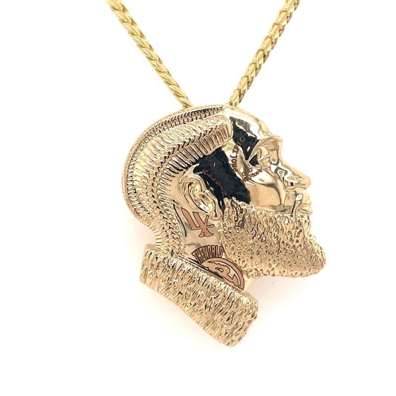 Gold Nipsey Hussle Pendant - Seattle Gold Grillz