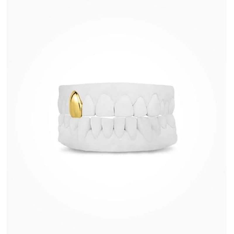 Gold Right Side Fang Tooth - Seattle Gold Grillz
