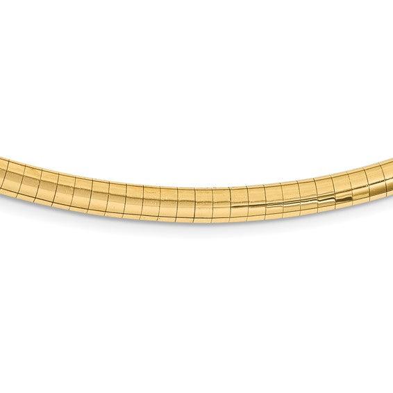 Leslie's 14k 4mm Lightweight Omega Necklace - Seattle Gold Grillz
