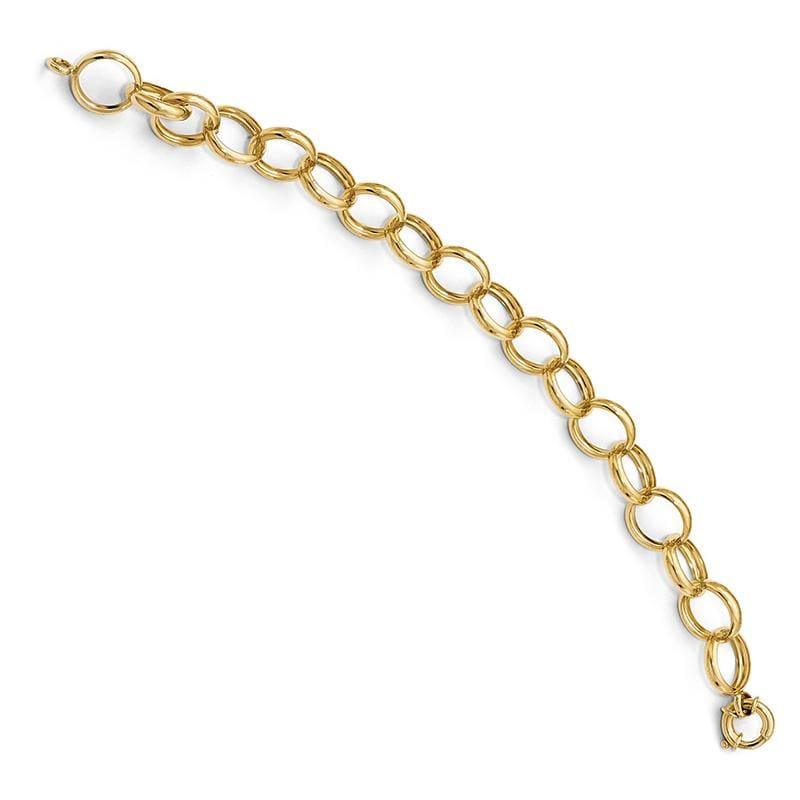 Leslie's 14k Gold Bracelets - Seattle Gold Grillz