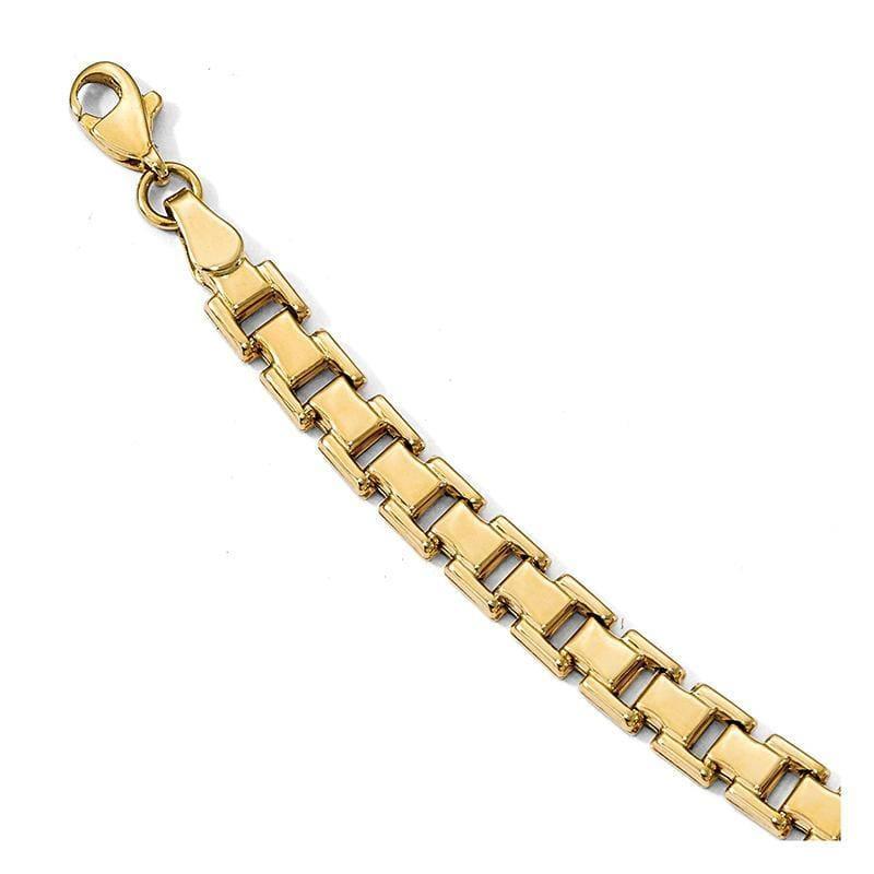 Leslie's 14k Polished Bracelet - Seattle Gold Grillz