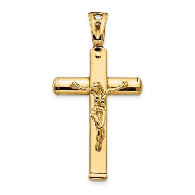 Leslie's 14k Polished Crucifix Pendant - Seattle Gold Grillz