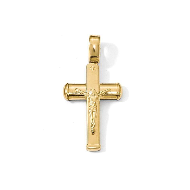 Leslie's 14k Polished Crucifix Pendant - Seattle Gold Grillz