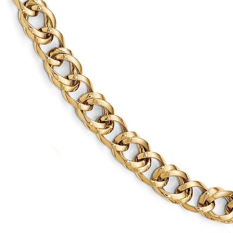 Leslie's 14K Polished Link Bracelet - Seattle Gold Grillz