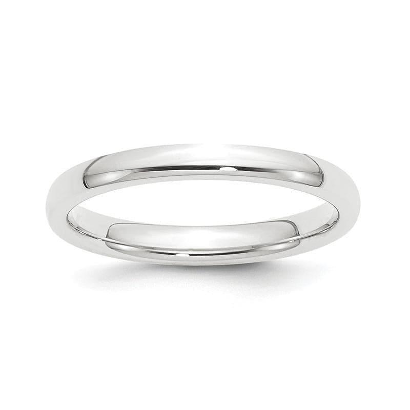 Platinum 2.5mm Comfort-Fit Wedding Band - Seattle Gold Grillz