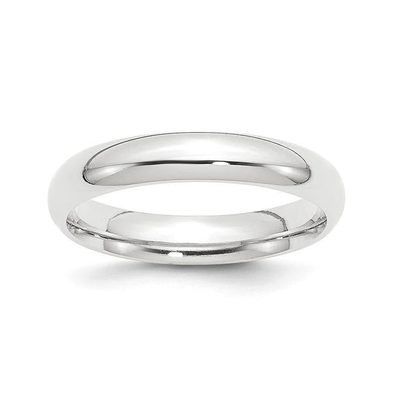 Platinum 4mm Comfort-Fit Wedding Band - Seattle Gold Grillz