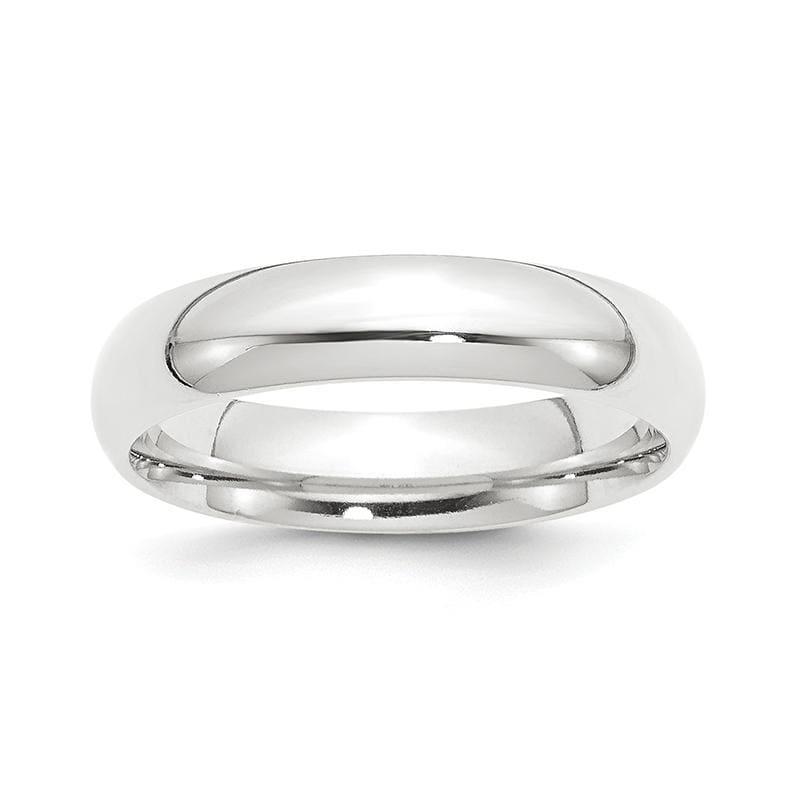 Platinum 5mm Comfort-Fit Wedding Band - Seattle Gold Grillz