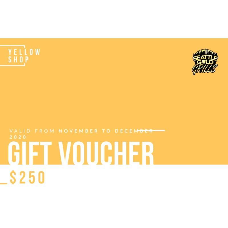 Seattle Gold Grills Gift Card - Seattle Gold Grillz