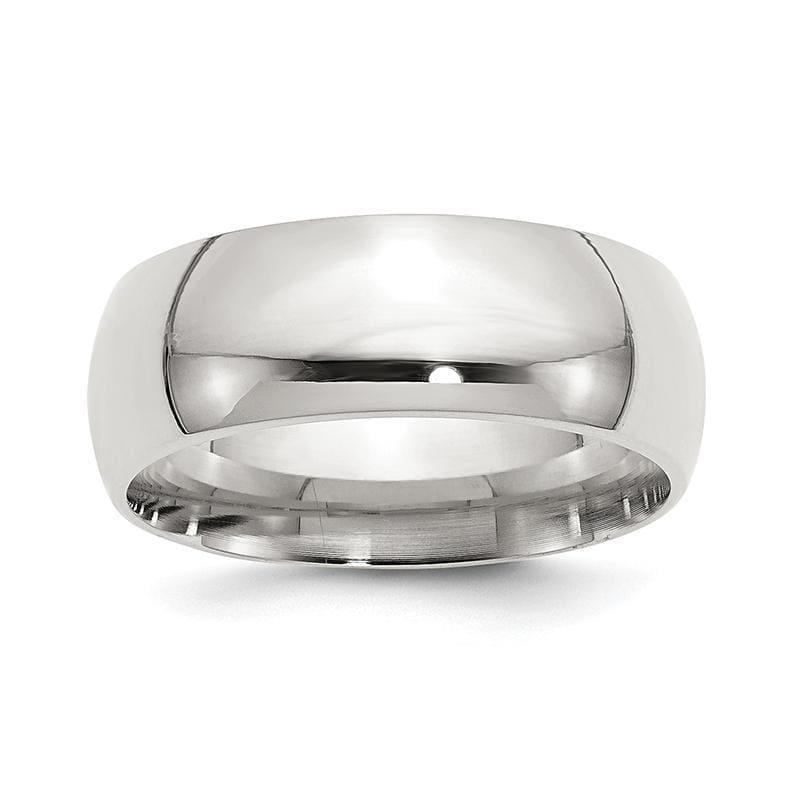 SS 8mm Comfort Fit Size 4 Band - Seattle Gold Grillz