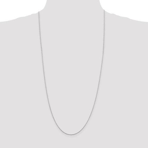 Sterling Silver 1.25mm Loose Rope Chain - Seattle Gold Grillz