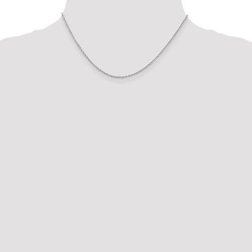 Sterling Silver 1.6mm Loose Rope Chain - Seattle Gold Grillz