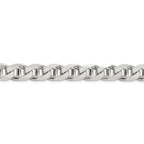 Sterling Silver 10.5mm Flat Anchor Chain - Seattle Gold Grillz