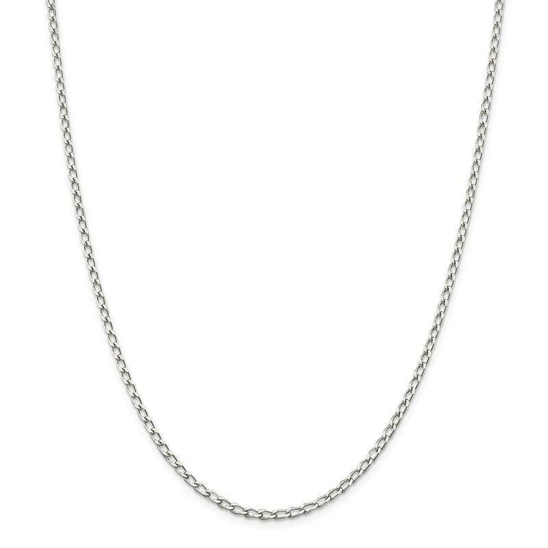 Sterling Silver 2.8mm Open Link Chain - Seattle Gold Grillz
