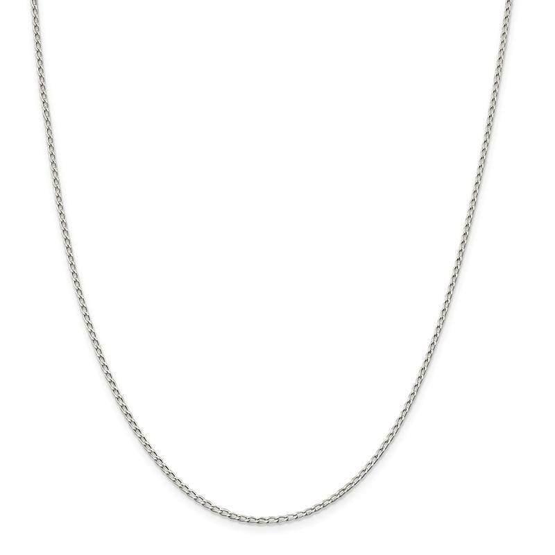 Sterling Silver 24 Inch 1.5mm Open Link Chain - Seattle Gold Grillz