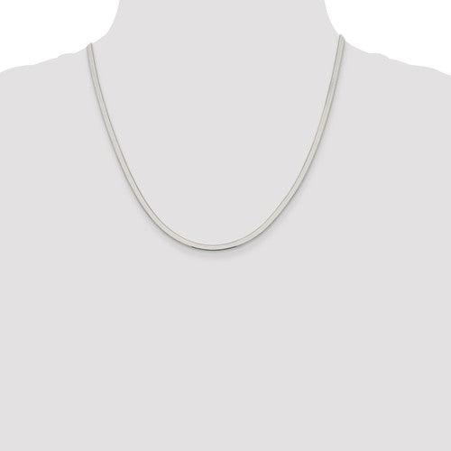 Sterling Silver 3mm Magic Herringbone Chain - Seattle Gold Grillz