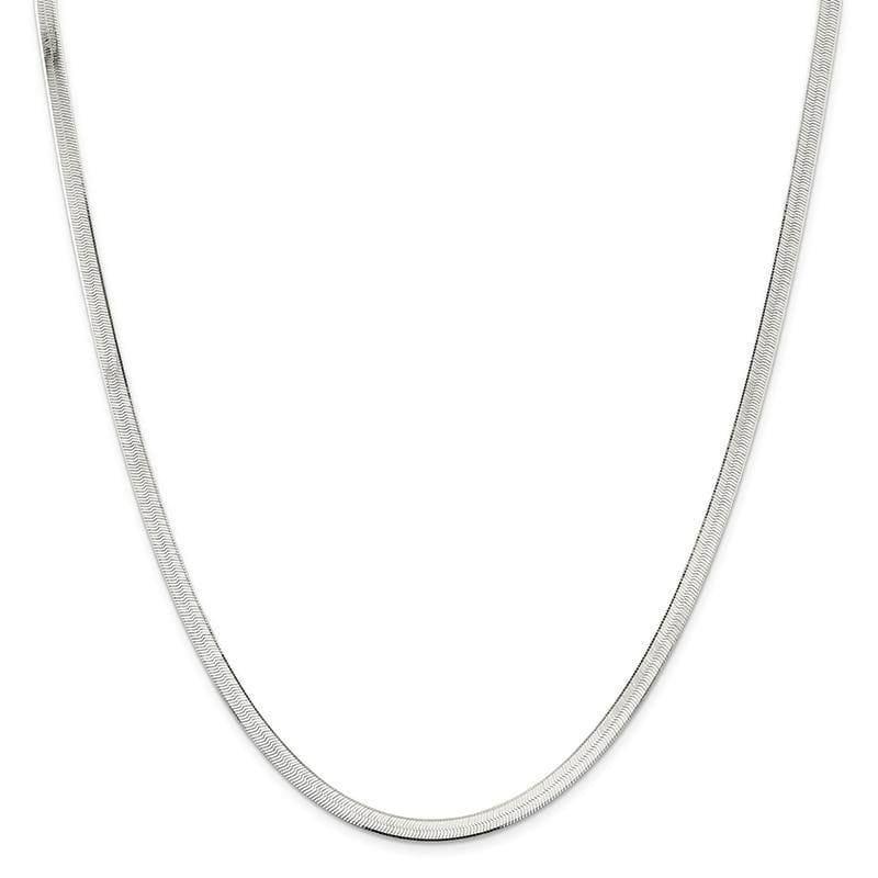 Sterling Silver 4.5mm Magic Herringbone Chain - Seattle Gold Grillz