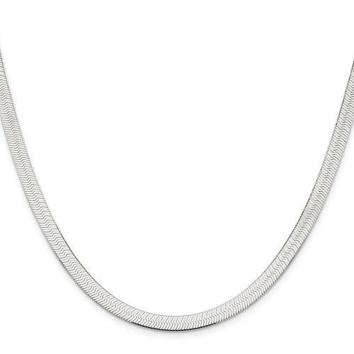 Sterling Silver 5.25mm Magic Herringbone Chain - Seattle Gold Grillz