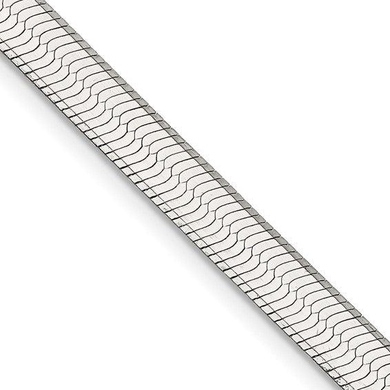 Sterling Silver 5.25mm Magic Herringbone Chain - Seattle Gold Grillz