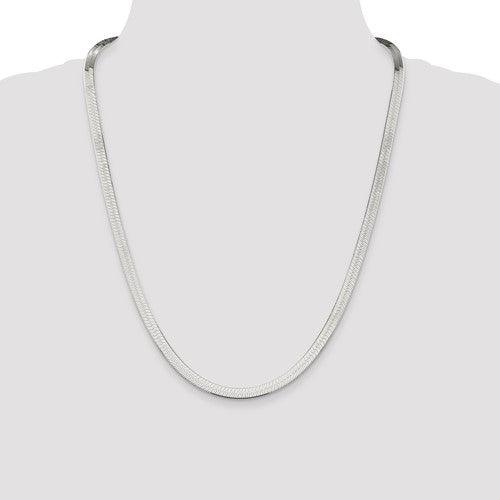 Sterling Silver 5.25mm Magic Herringbone Chain - Seattle Gold Grillz