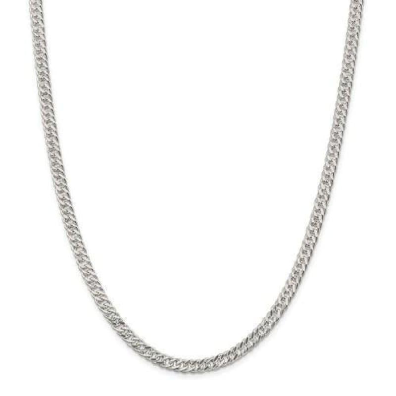 Sterling Silver 5.5mm Rambo Chain - Seattle Gold Grillz