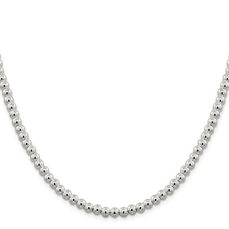 Sterling Silver 5mm Beaded Box Chain - Seattle Gold Grillz