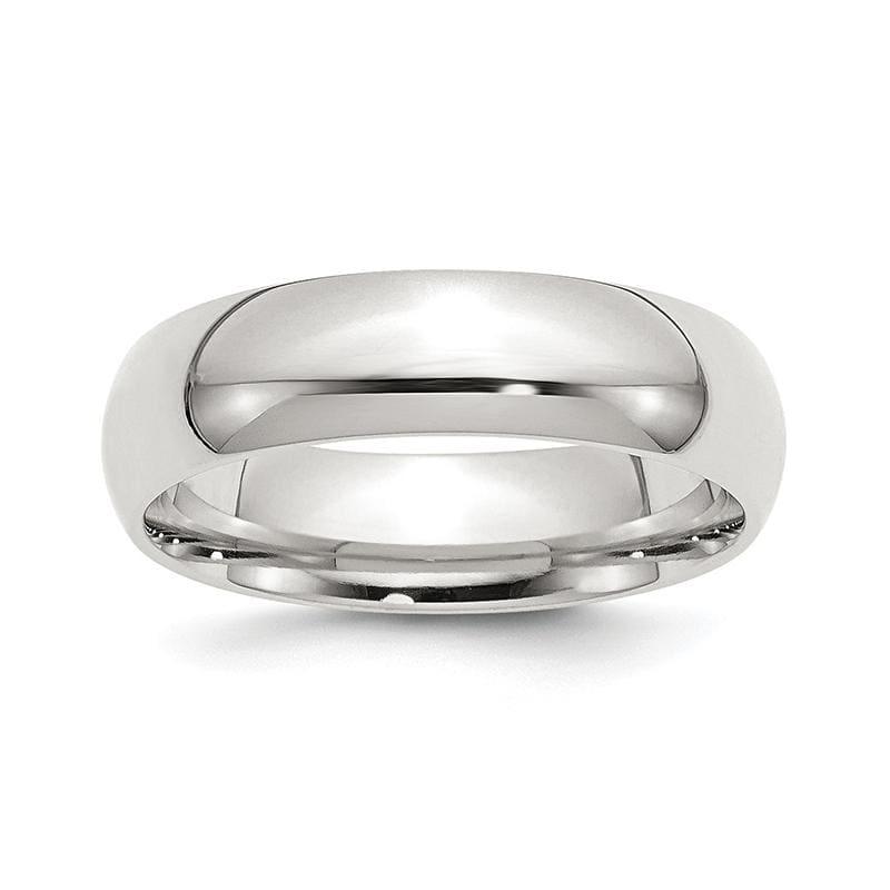 Sterling Silver 6mm Comfort Fit Band - Seattle Gold Grillz