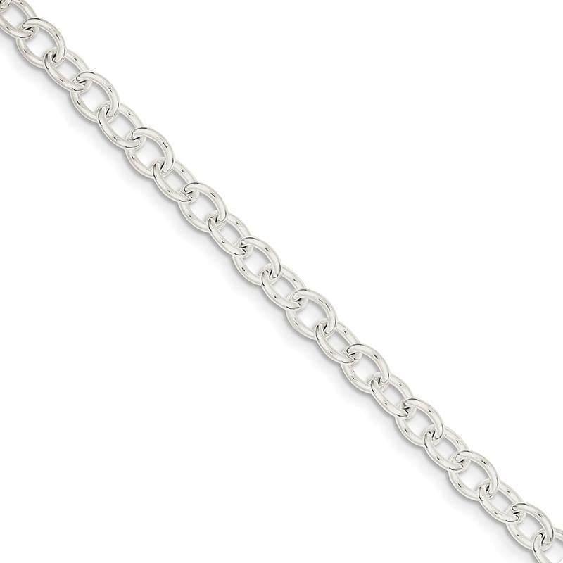 Sterling Silver 7.5inch Fancy Link Bracelet | Weight: 16.16 grams, Length: 7.5mm, Width: mm - Seattle Gold Grillz