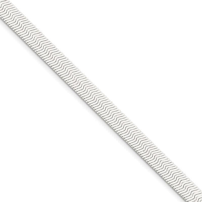 Sterling Silver 7mm Magic Herringbone Bracelet - Seattle Gold Grillz