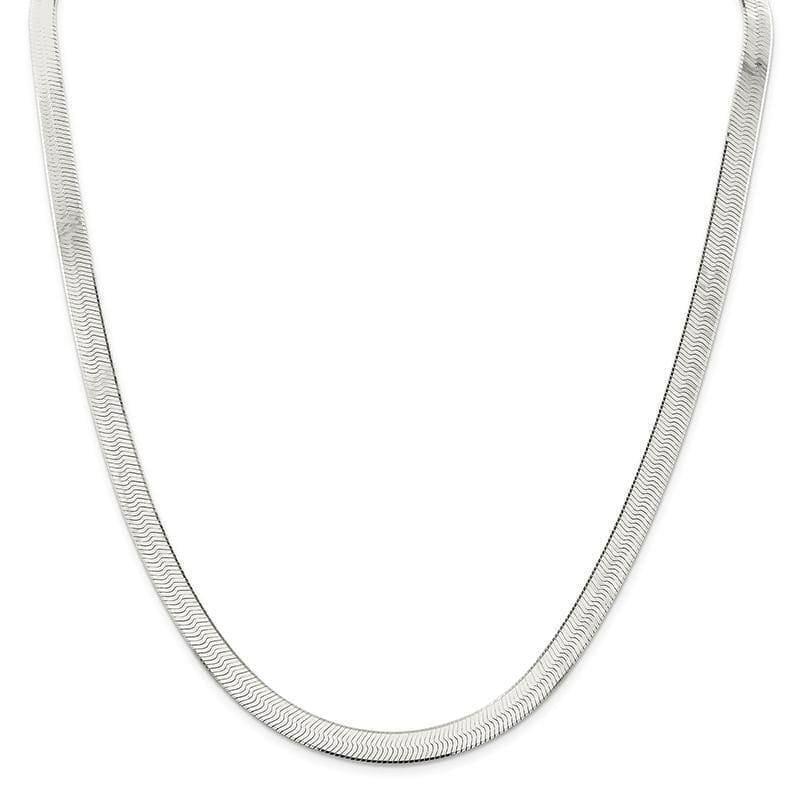 Sterling Silver 7mm Magic Herringbone Chain - Seattle Gold Grillz