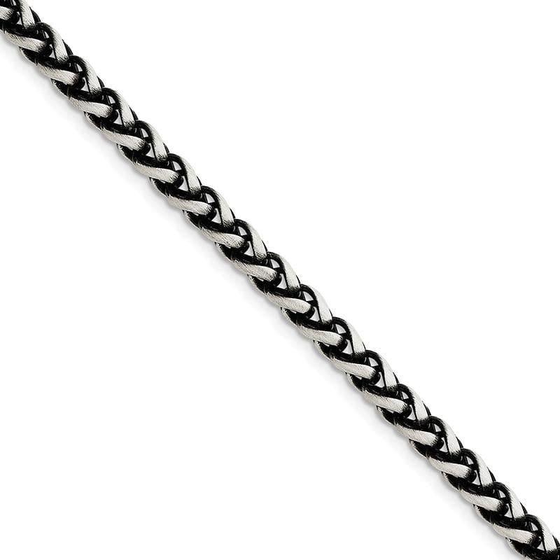 Sterling Silver Antiqued Fancy Link Bracelet | Weight: 21.48 grams, Length: 8.5mm, Width: 6mm - Seattle Gold Grillz
