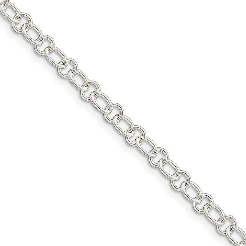 Sterling Silver Bracelet | Weight: 5.78 grams, Length: 7.5mm, Width: 5mm - Seattle Gold Grillz