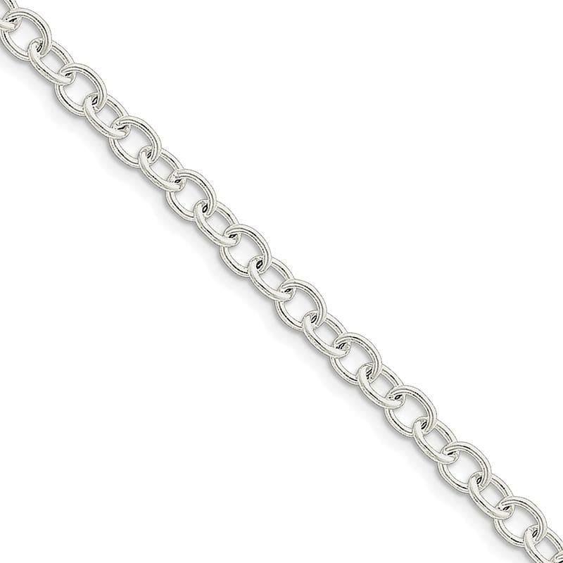 Sterling Silver Bracelet | Weight: 7.09 grams, Length: 7.5mm, Width: 5mm - Seattle Gold Grillz