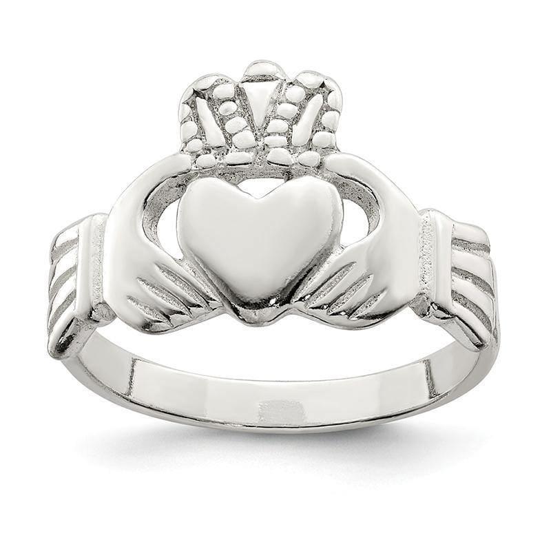 Sterling Silver Claddagh Ring - Seattle Gold Grillz