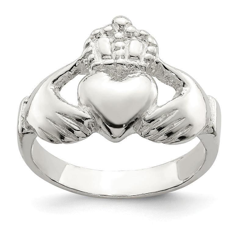 Sterling Silver Claddagh Ring - Seattle Gold Grillz