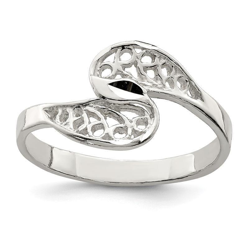 Sterling Silver Filigree Ring - Seattle Gold Grillz