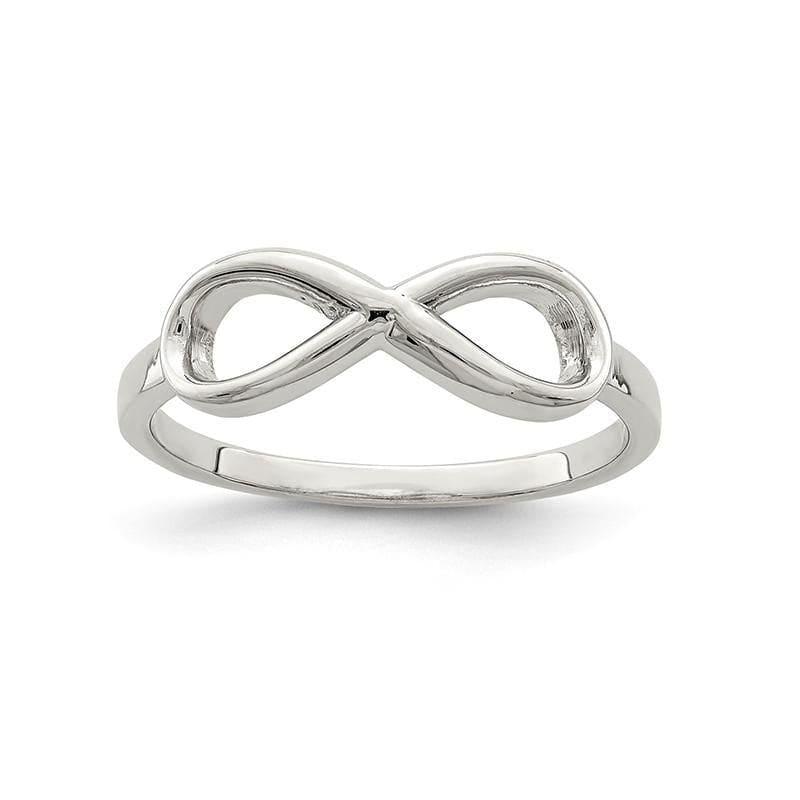 Sterling Silver Infinity Ring - Seattle Gold Grillz