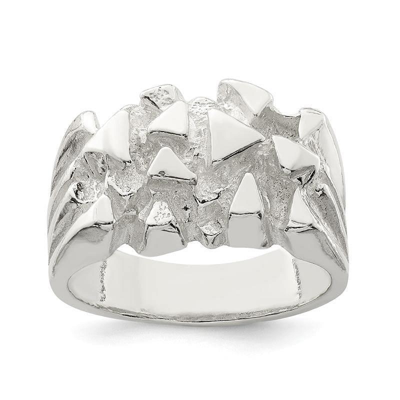 Sterling Silver Nugget Ring - Seattle Gold Grillz