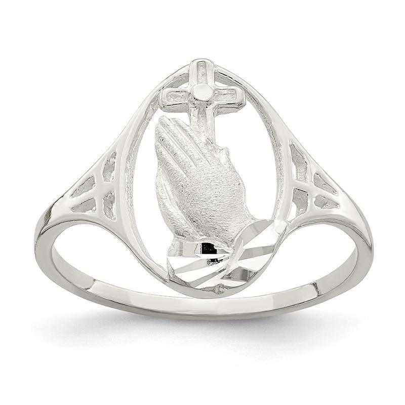 Sterling Silver Religious Ring - Seattle Gold Grillz
