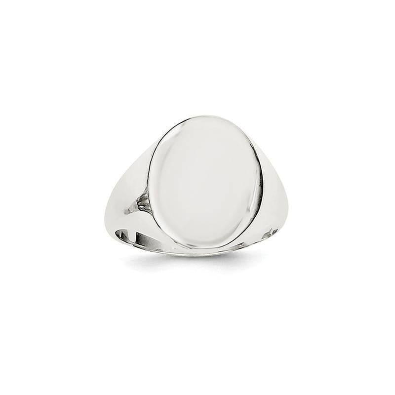 Sterling Silver Signet Ring - Seattle Gold Grillz
