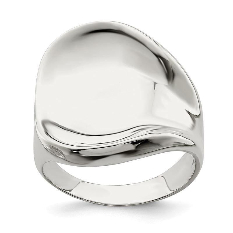 Sterling Silver Solid Ring - Seattle Gold Grillz