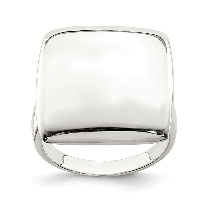 Sterling Silver Solid Ring - Seattle Gold Grillz