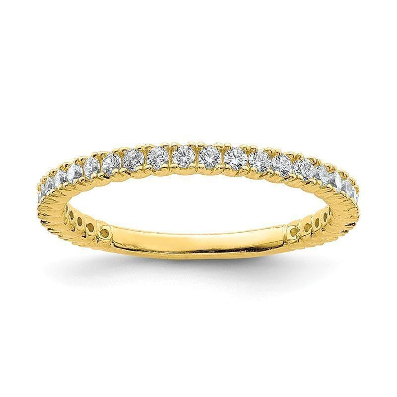 Sterling Silver Yellow-plated 30 stone CZ Ring - Seattle Gold Grillz