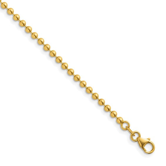 HERCO 14k Gold Bead Chain